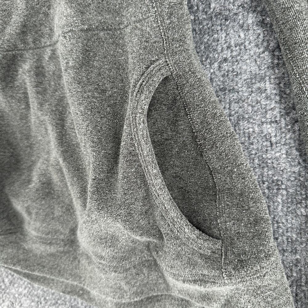 The North Face Gray Sweatshirt High Neck Collared Snap XS Cozy Warm Soft - Picture 7 of 7
